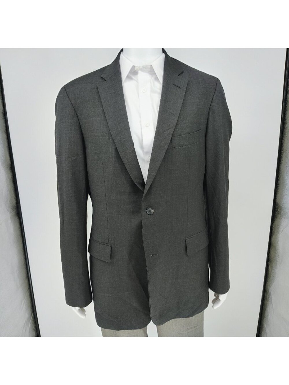 Boss Hugo Boss Charcoal Pasolini/Movie US_1 Suit Jacket Sport Coat Blazer (42L)
